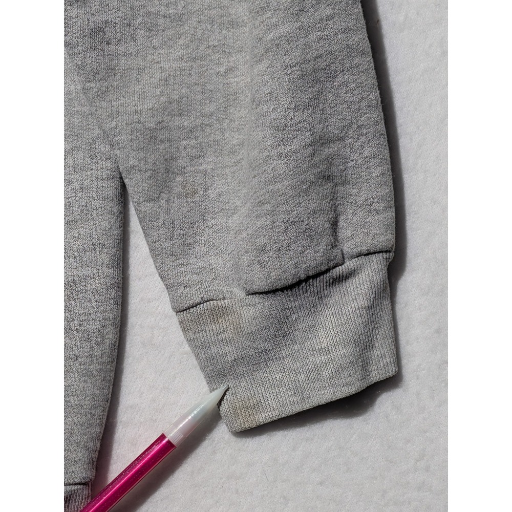 Hanes Aspen Embroidered Crewneck Sweatshirt Mens L Gray Ski Resort 90s - Picture 6 of 13